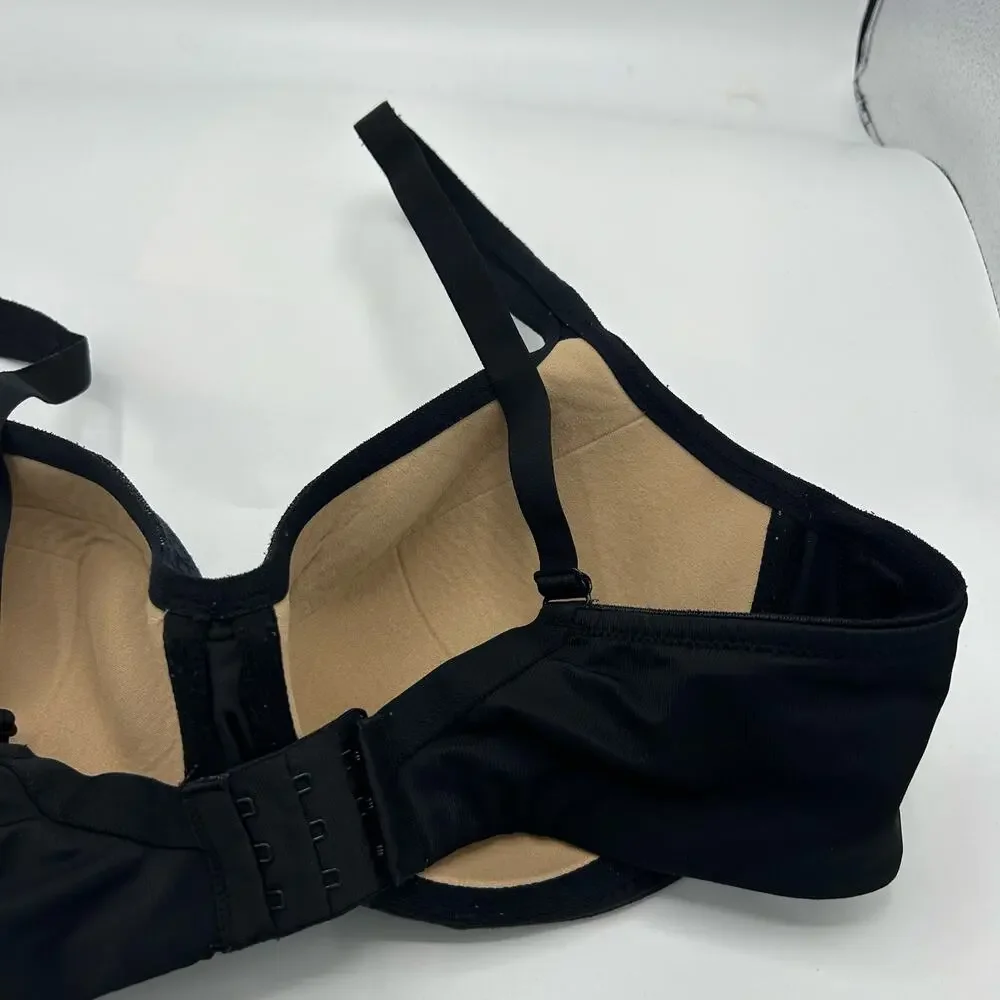 Soma Stunning Support Balconette Bra 38D‎ Black Lace Underwire - Picture 7 of 16